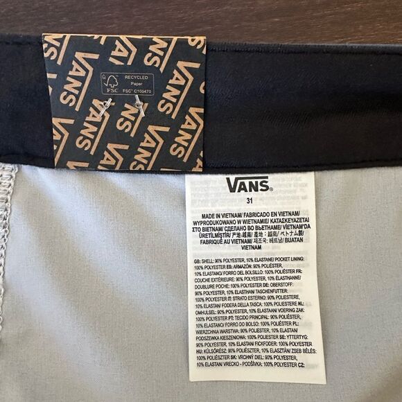 Vans The Daily Halfsies 19" Boardshorts size 31 and 32, NWT - Picture 10 of 11
